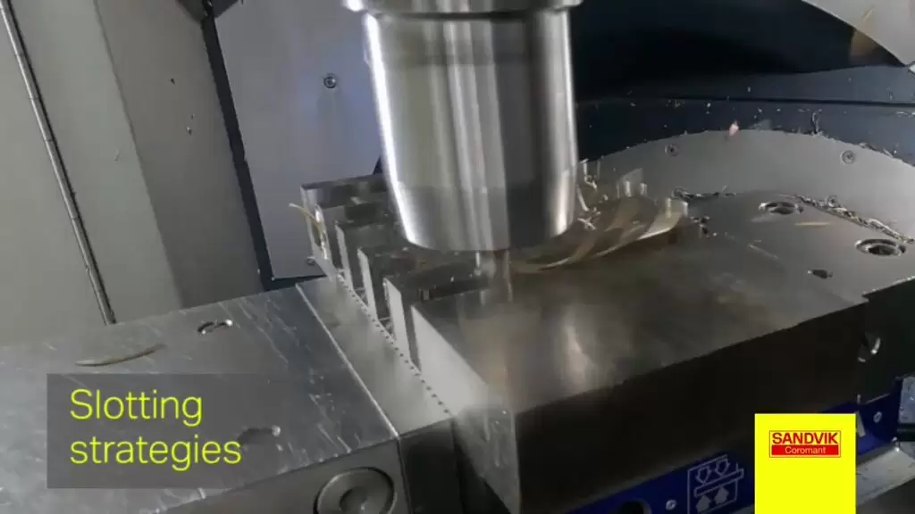 Full Slotting with Sandvik's Coromill Plura 6 mm HD Endmill 1 HmynTkOD21AMGPYu