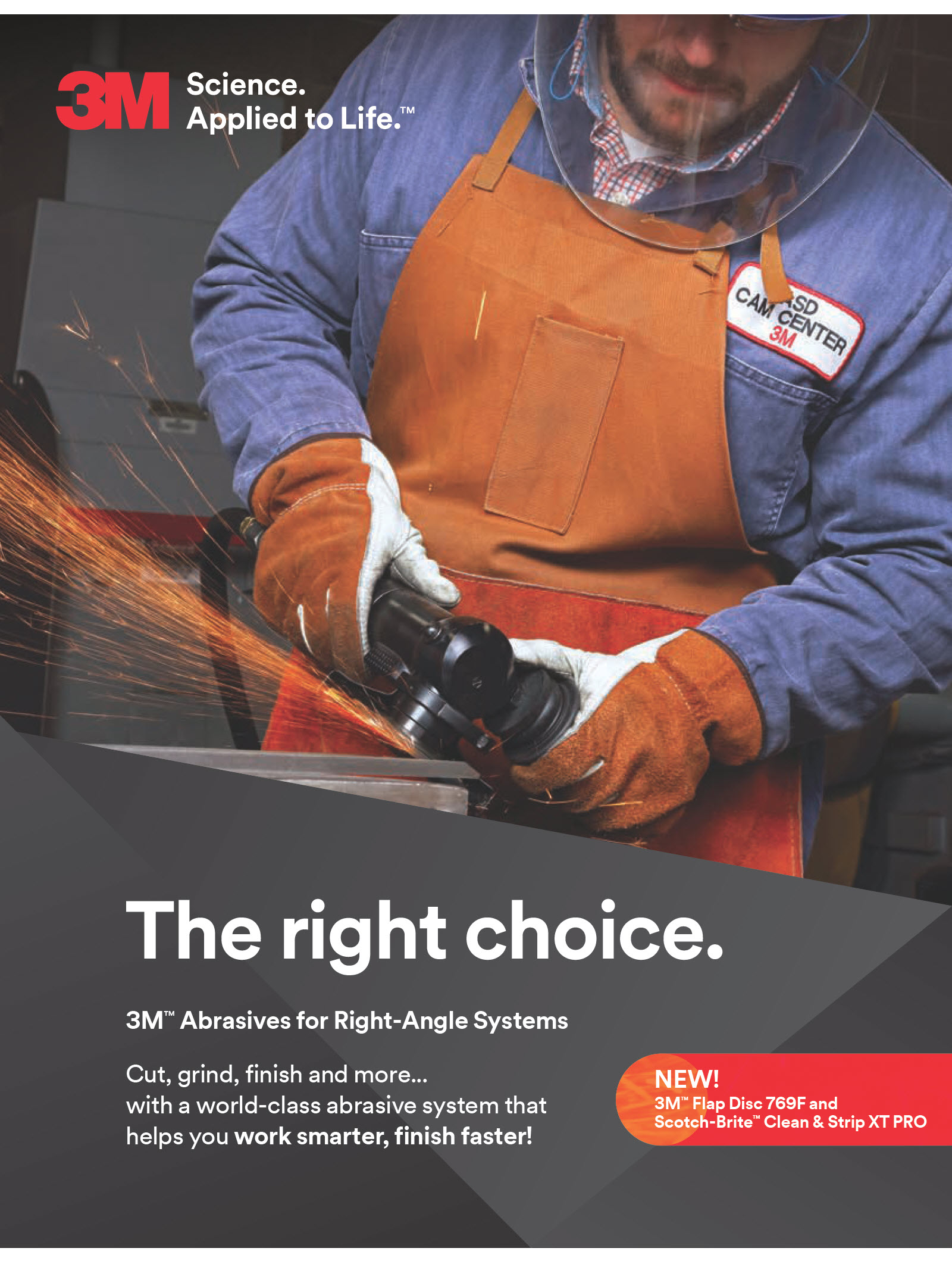 3M Abrasives for Right Angle Systems