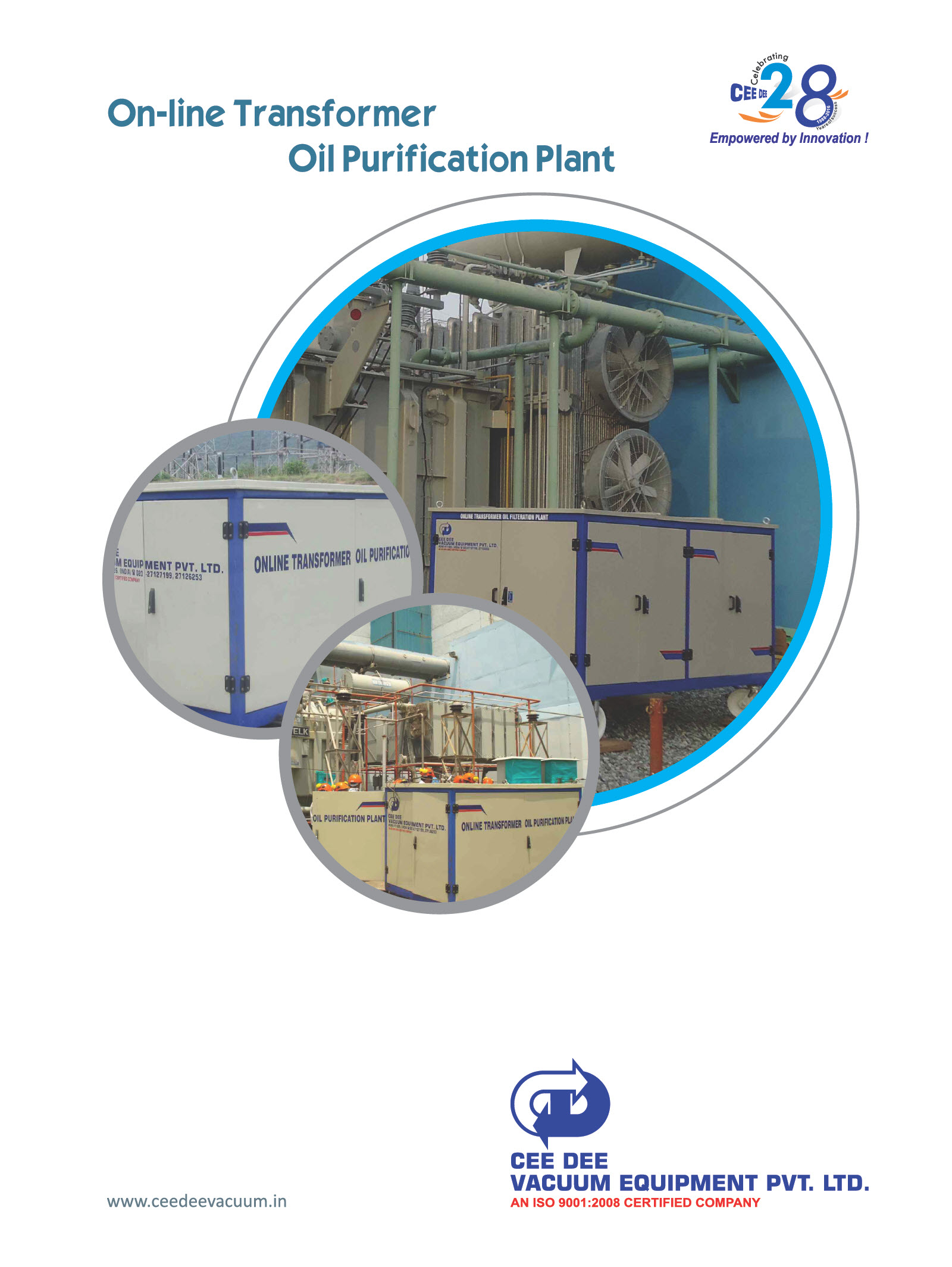Online Transformer Oil Purification Plant